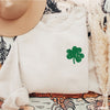 Pocket Shamrock Sweatshirt *4 Colors (S-3X)