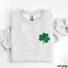 Pocket Shamrock Sweatshirt *4 Colors (S-3X)