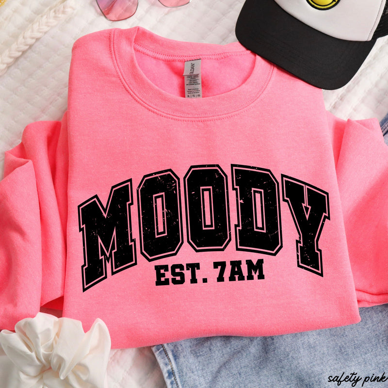 Moody 7am Sweatshirt *7 Colors (S-3X)