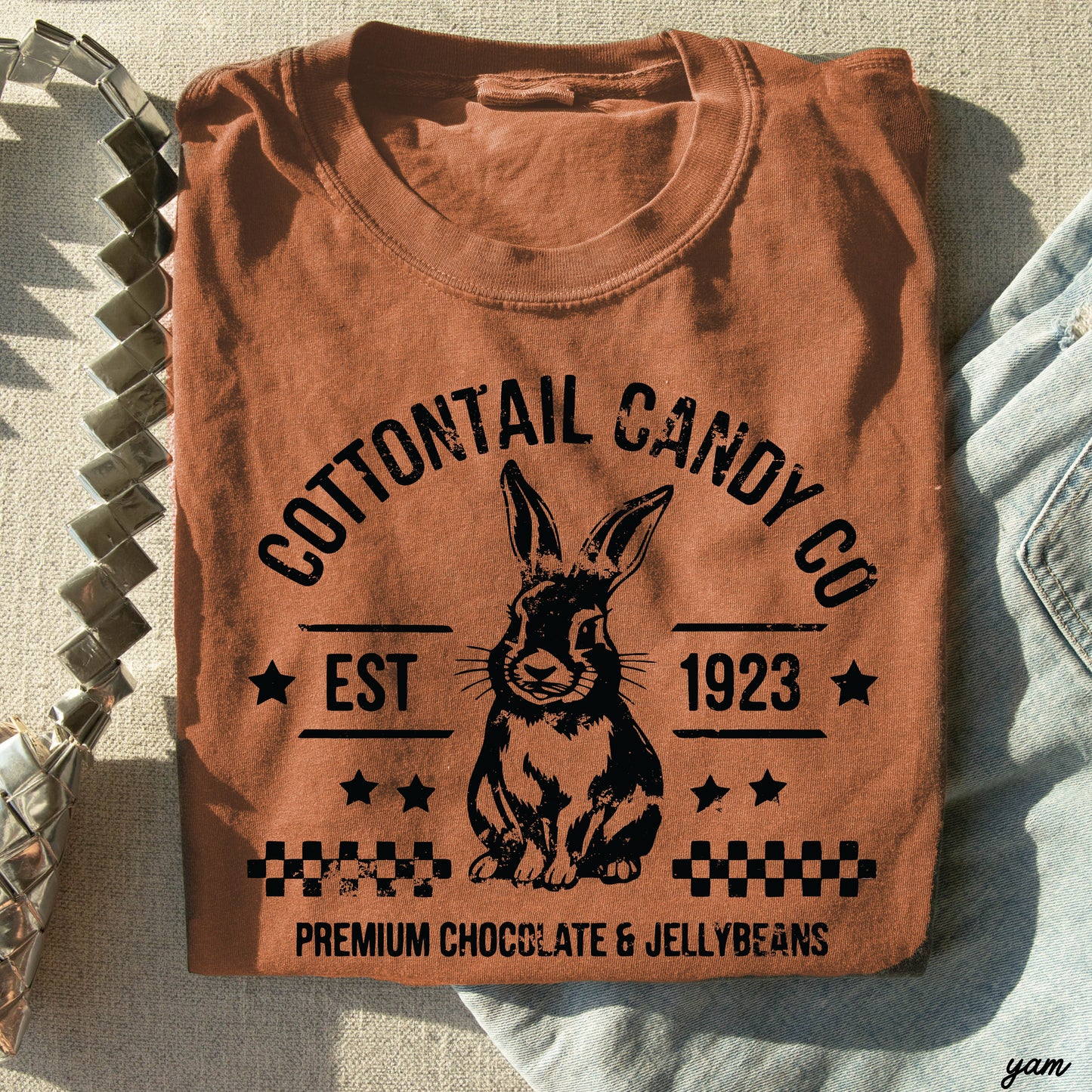 Cottontail Candy Co Comfort Colors Tee *14 Colors (S-3X)