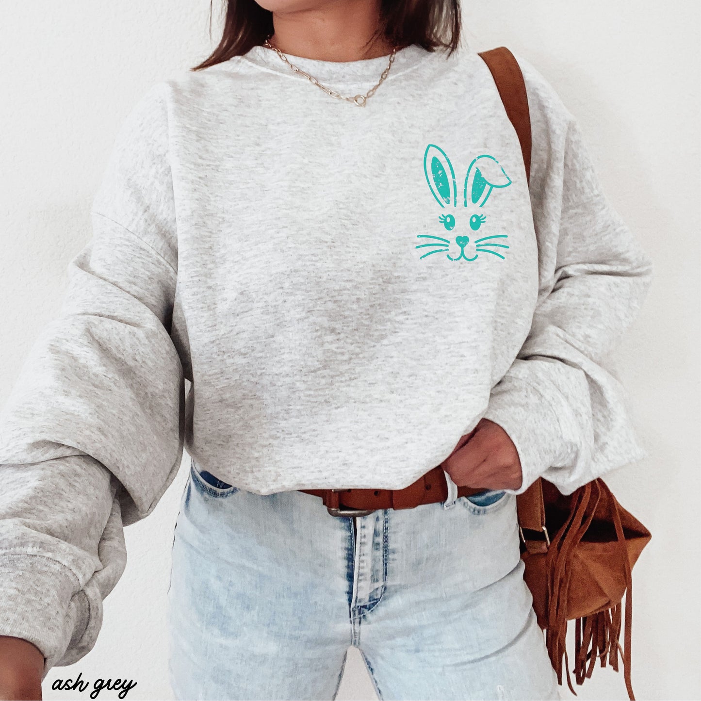 Pocket Bunny Sweatshirt *12 Colors (S-3X)