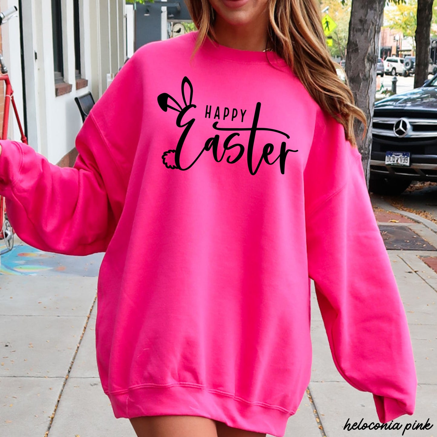 Happy Easter Sweatshirt *9 Colors (S-3X)