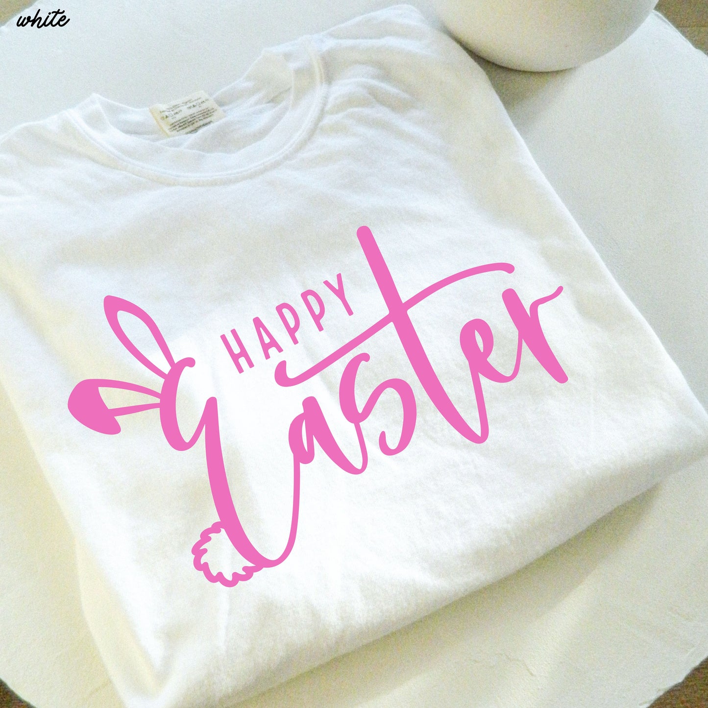 Happy Easter Comfort Colors Tee *15 Colors (S-3X)