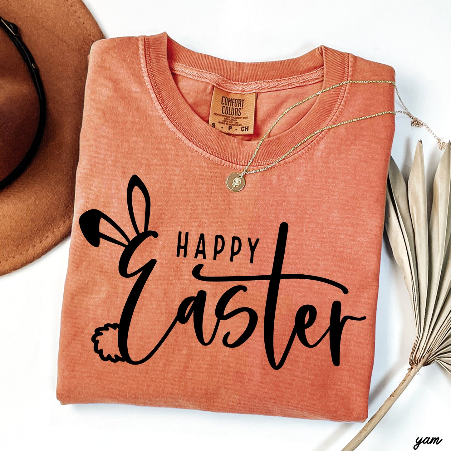 Happy Easter Comfort Colors Tee *15 Colors (S-3X)