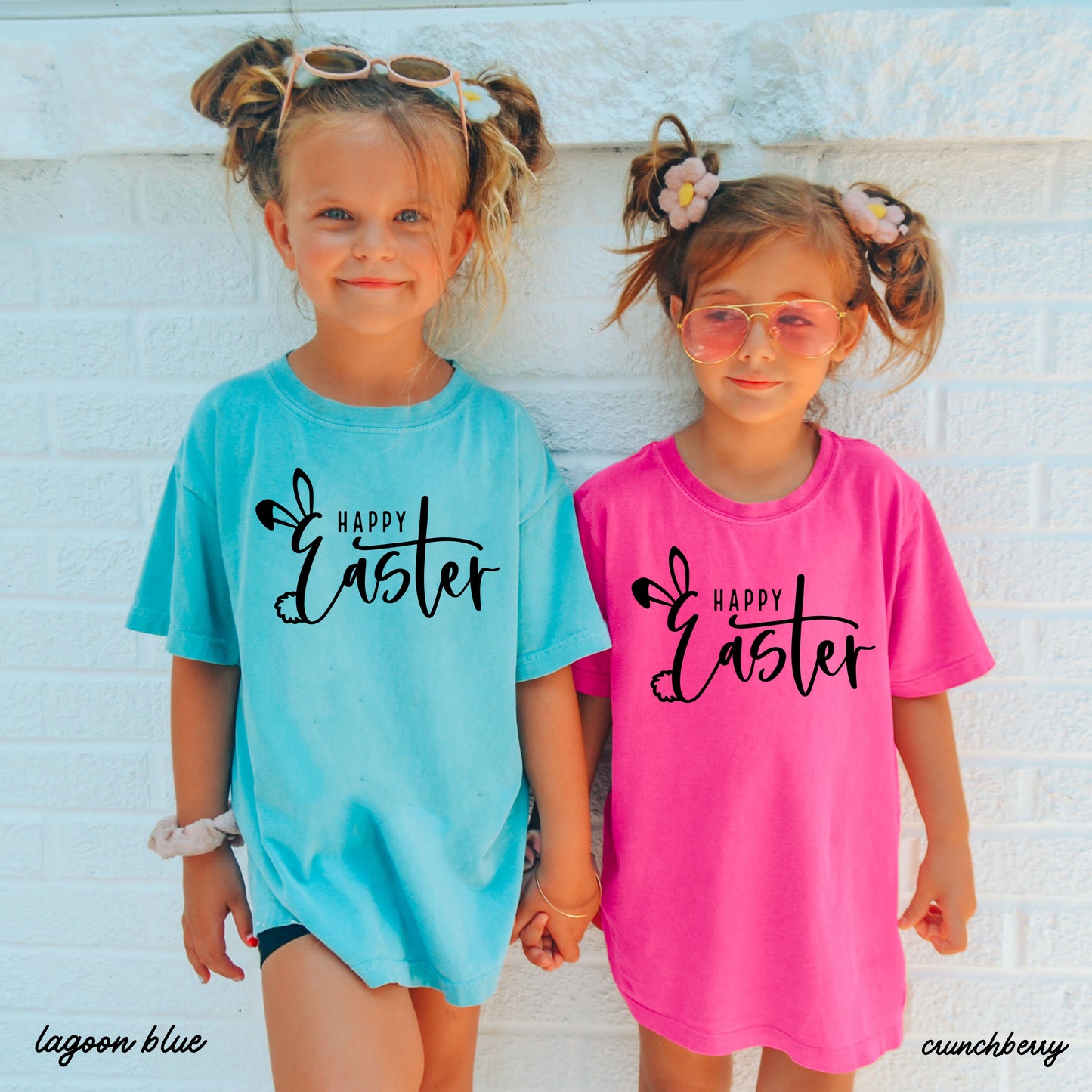 YOUTH Happy Easter Comfort Colors Tee *6 Colors (S-3X)