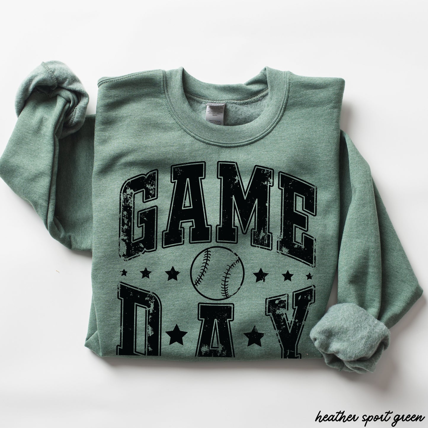 Game Day Star Sweatshirt *6 Colors (S-3X)