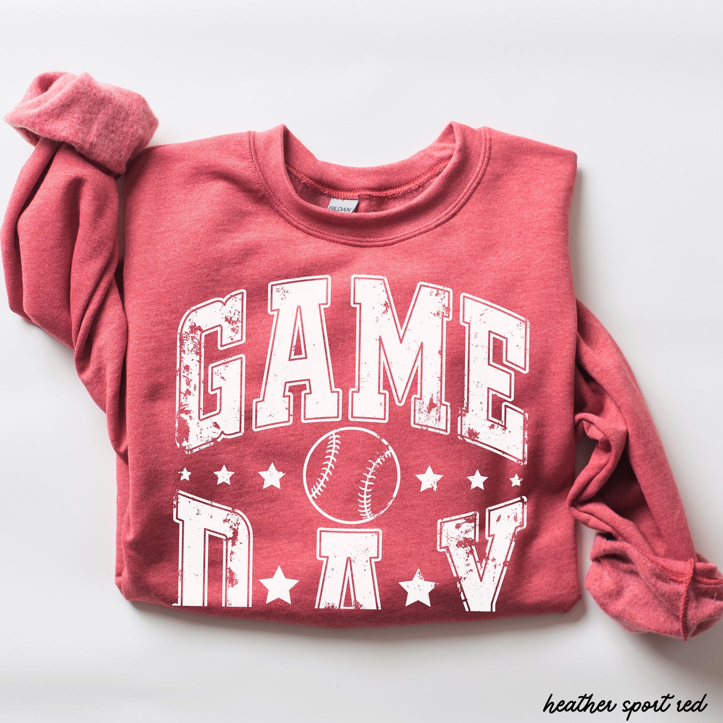 Game Day Star Sweatshirt *6 Colors (S-3X)