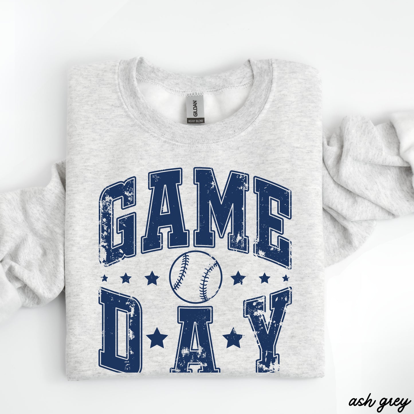Game Day Star Sweatshirt *6 Colors (S-3X)