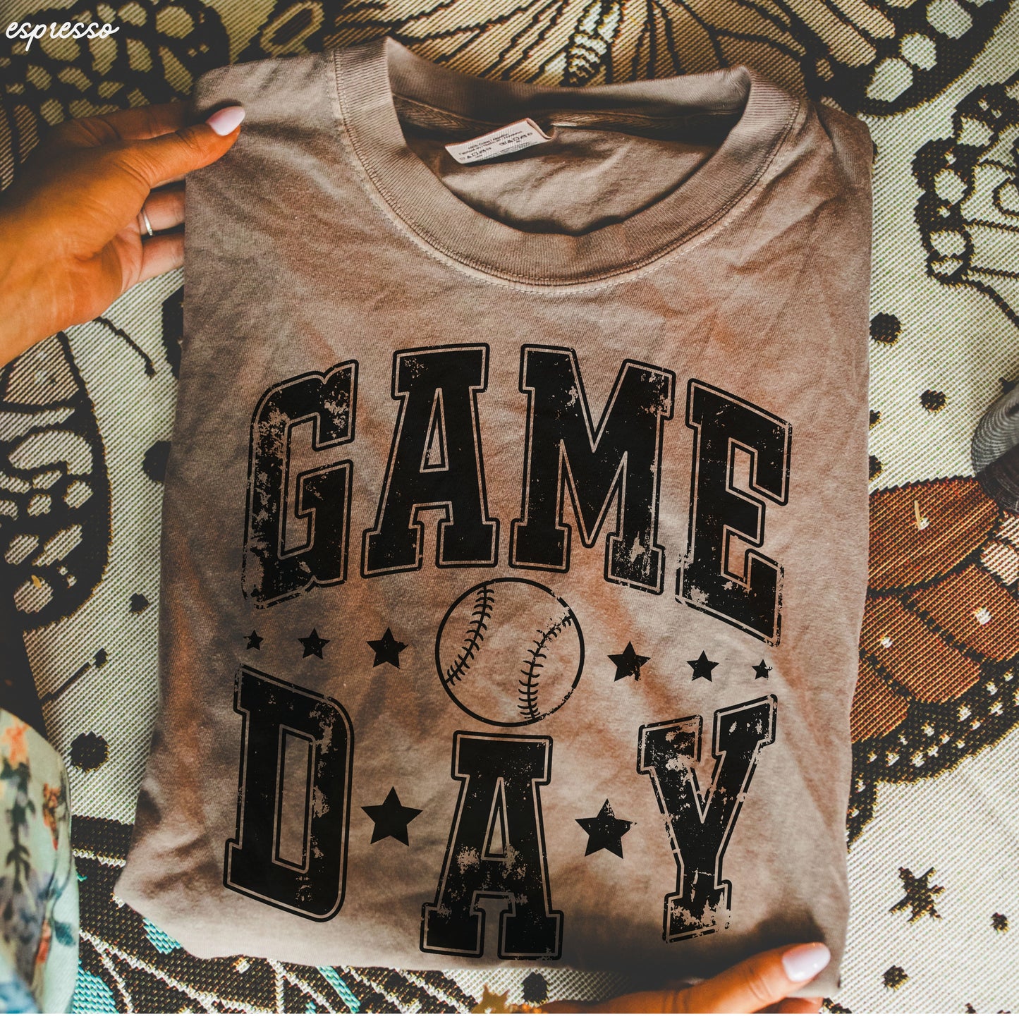 Game Day Star Tee *15 Colors (S-3X)
