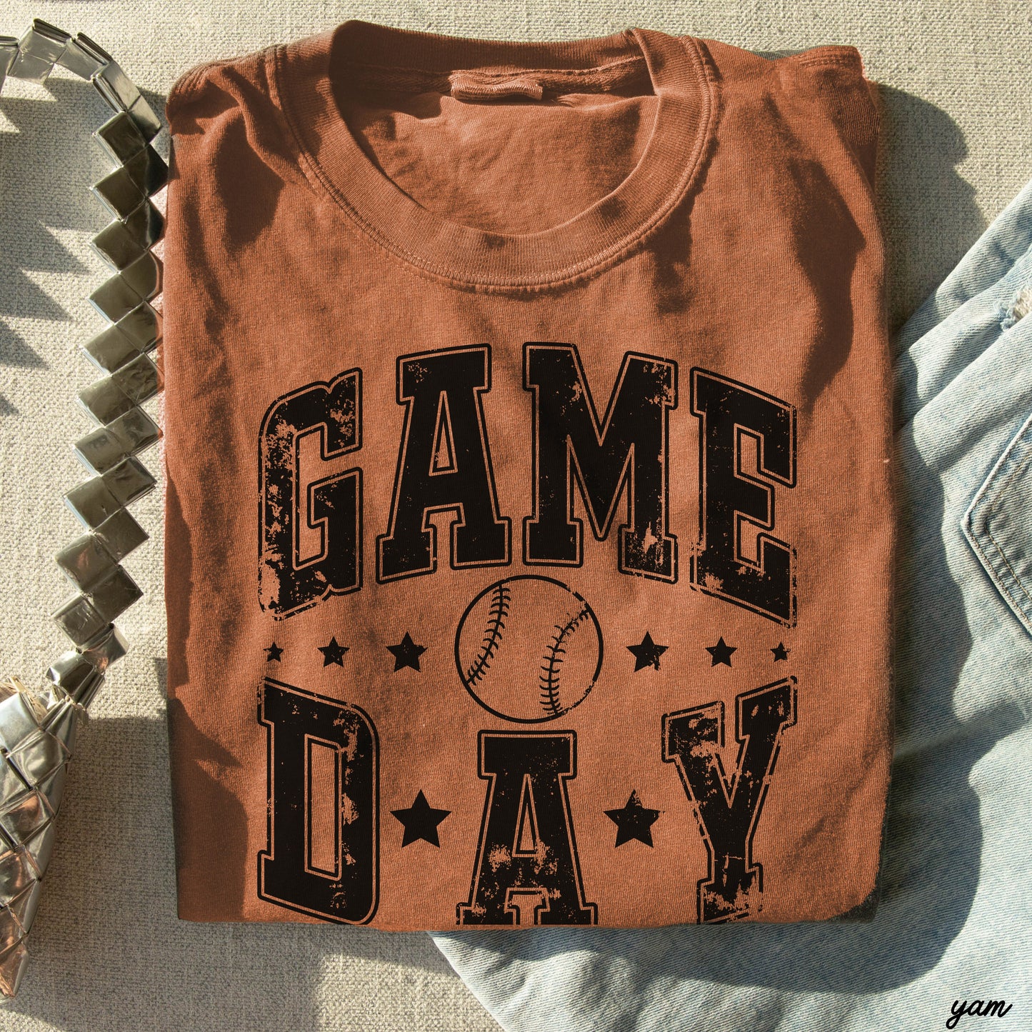 Game Day Star Tee *15 Colors (S-3X)