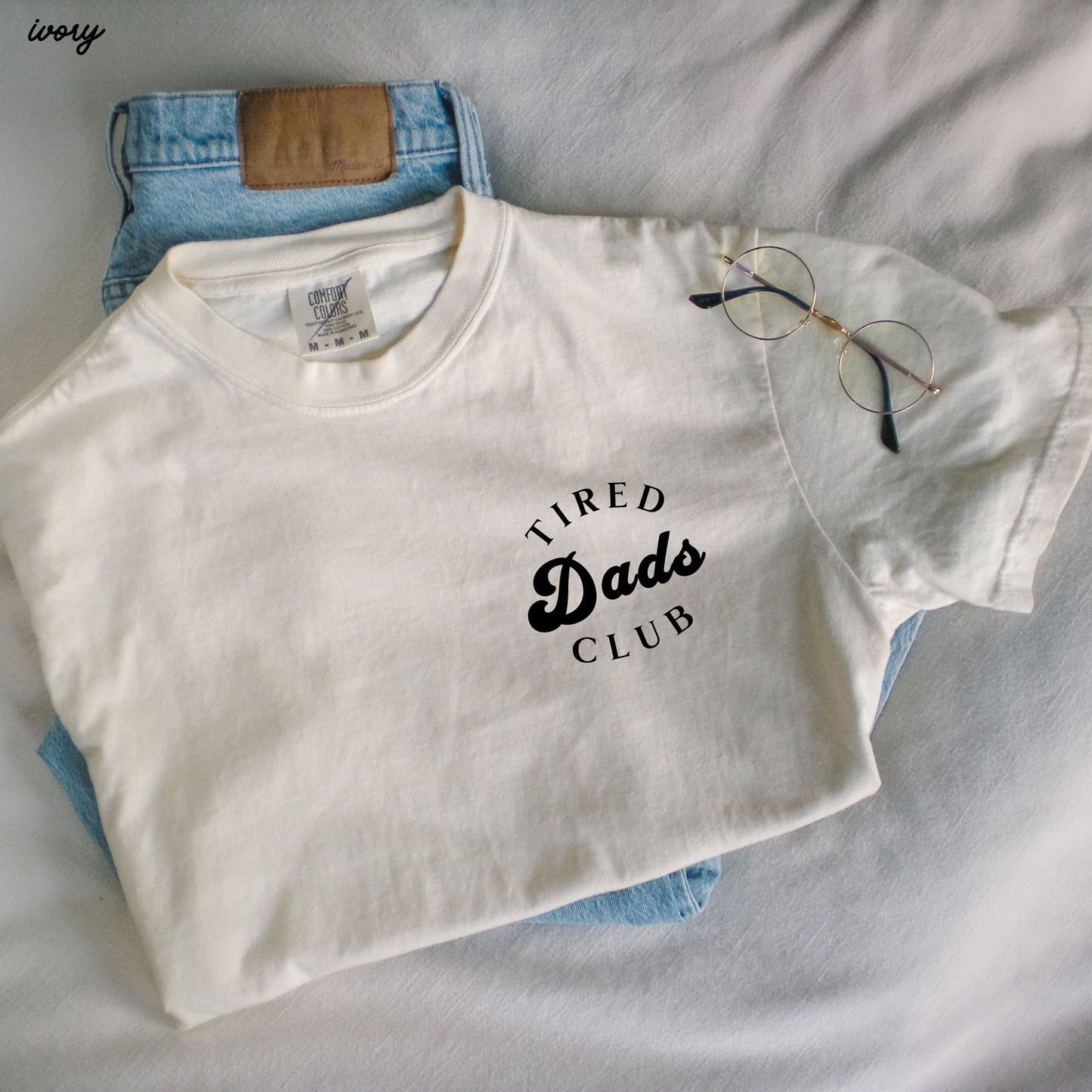 Pocket Tired Dads Club Tee *8 Colors (S-3X)