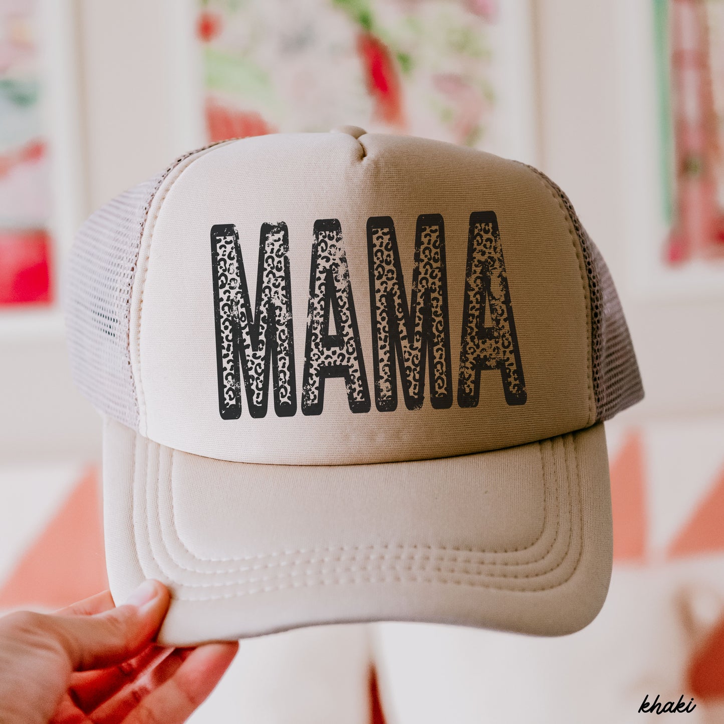 Leopard Mama Trucker Hat *8 COLORS