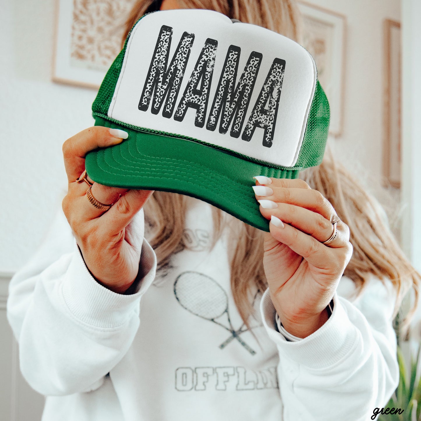 Leopard Mama Trucker Hat *8 COLORS