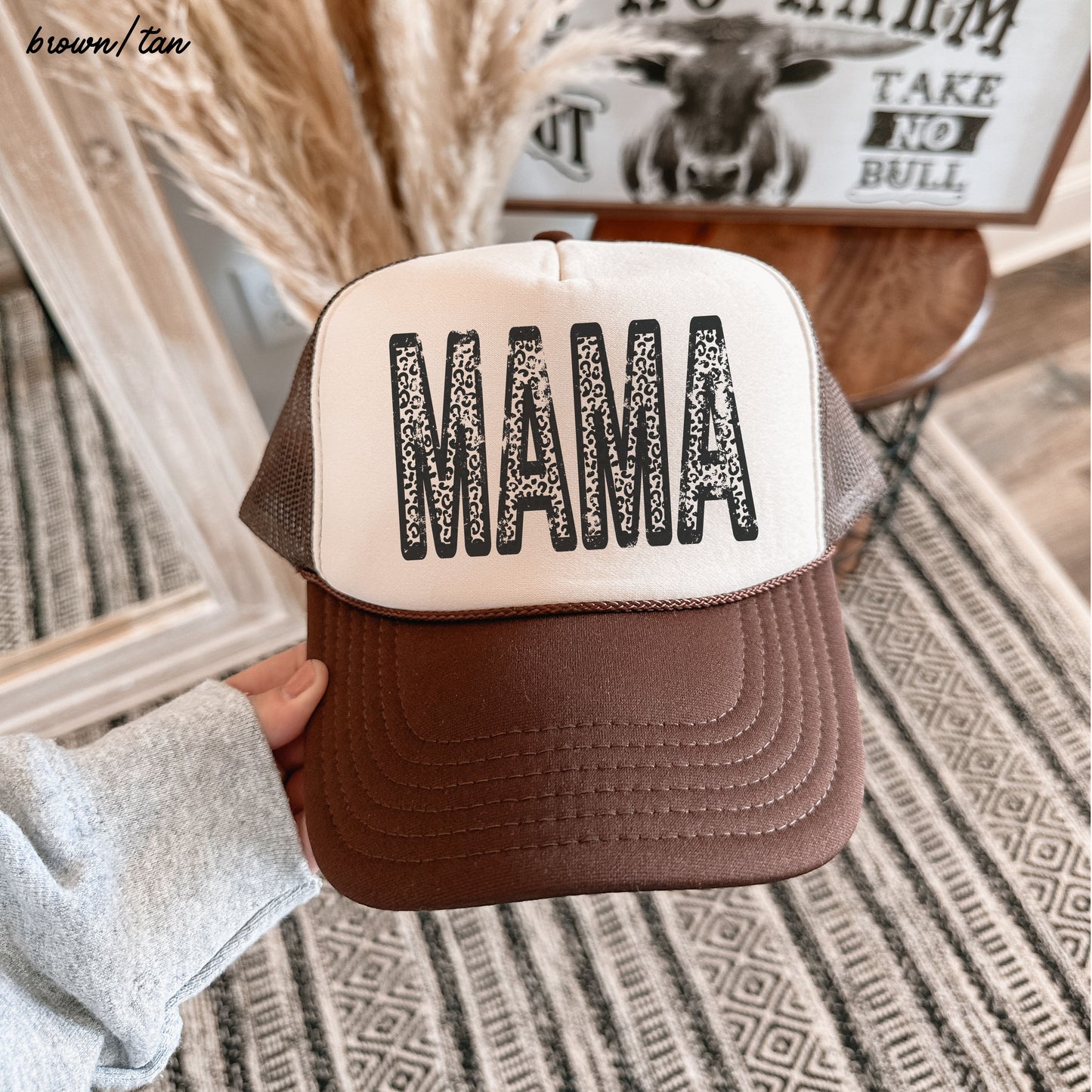 Leopard Mama Trucker Hat *8 COLORS