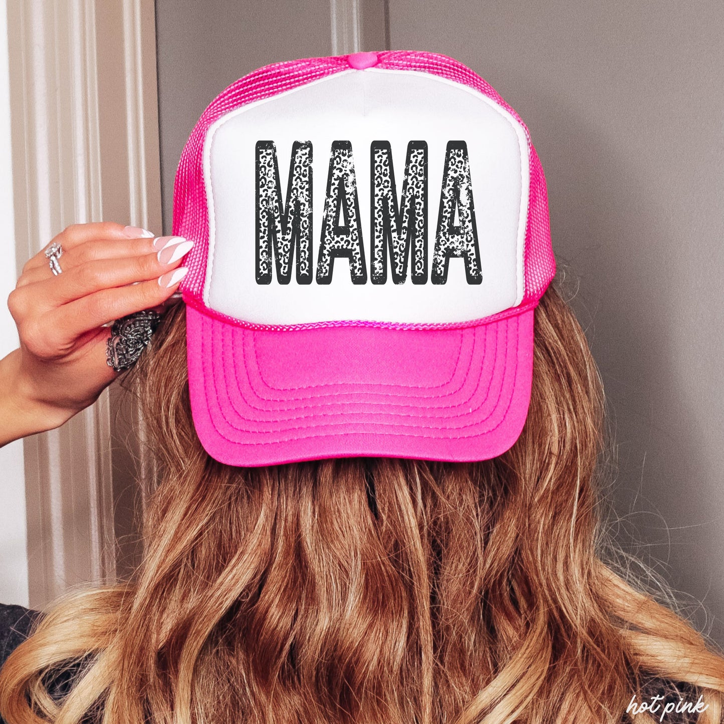 Leopard Mama Trucker Hat *8 COLORS