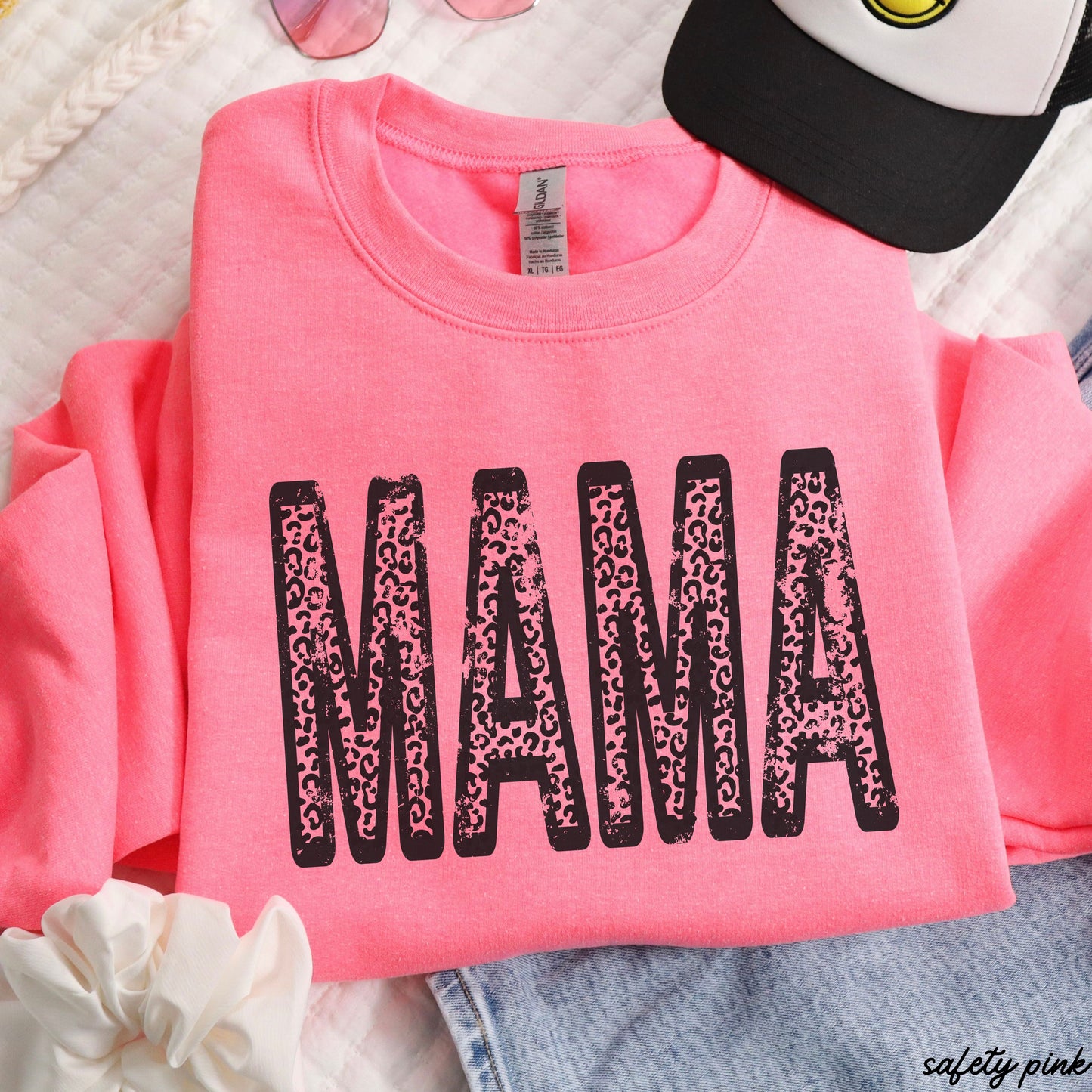 Leopard Mama Sweatshirt *8 Colors (S-3X)