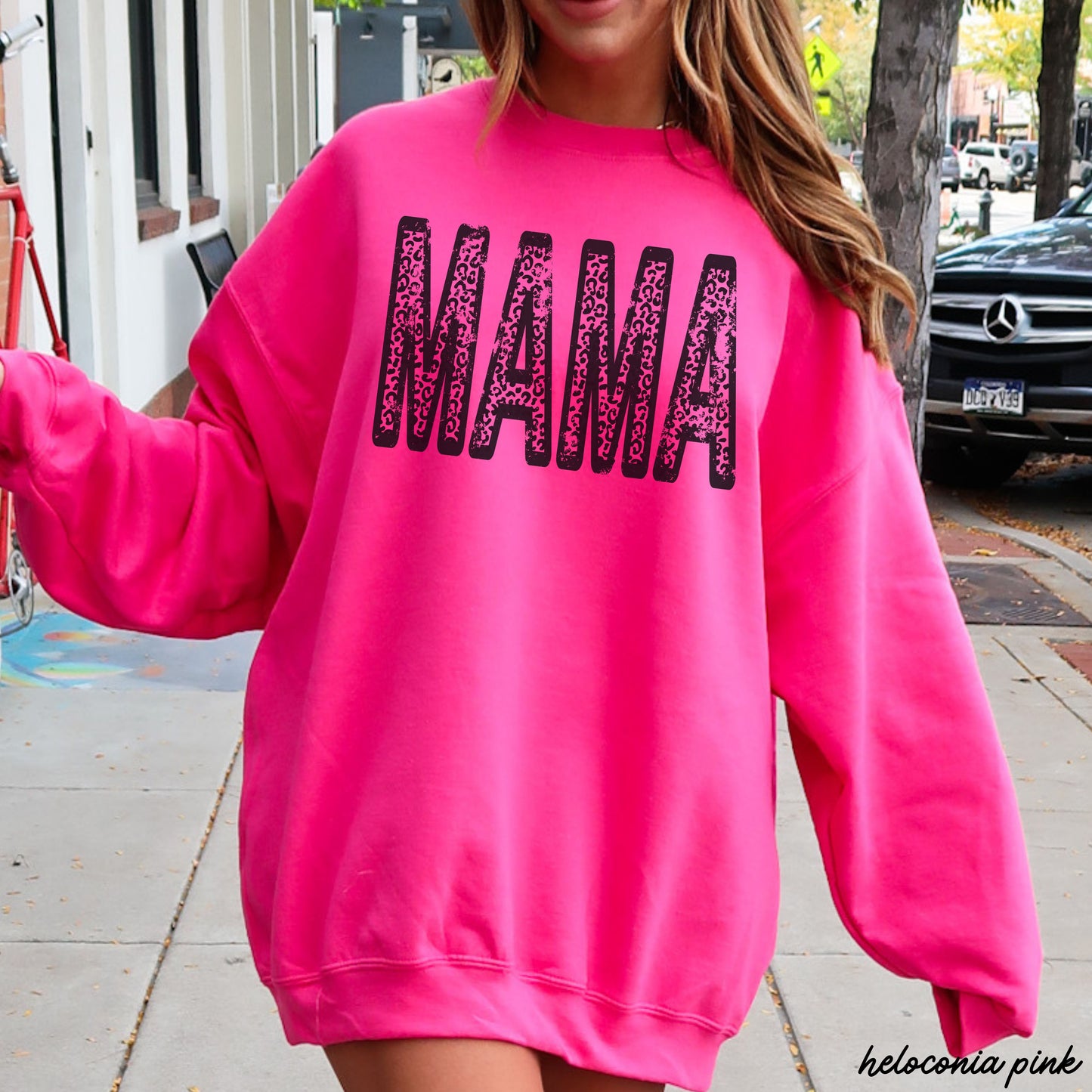 Leopard Mama Sweatshirt *8 Colors (S-3X)