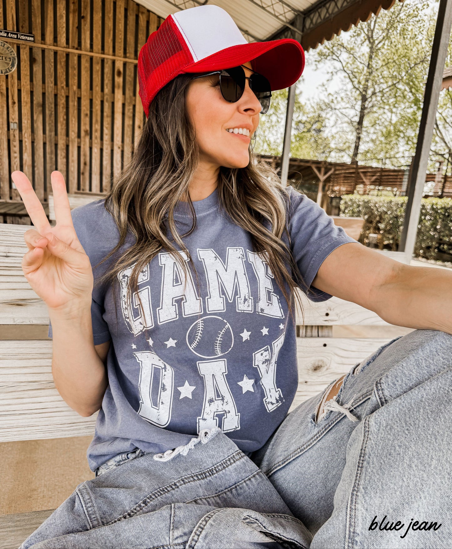 Game Day Star Tee *15 Colors (S-3X)