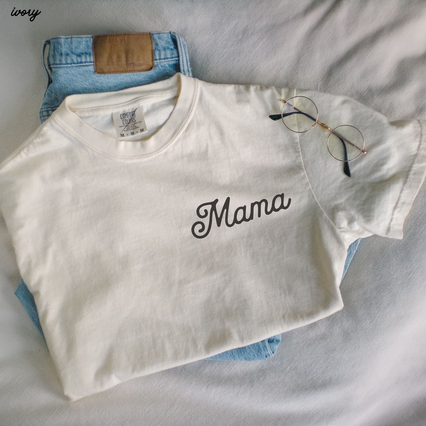 Mama Pocket Tee *12 Colors (S-3X)