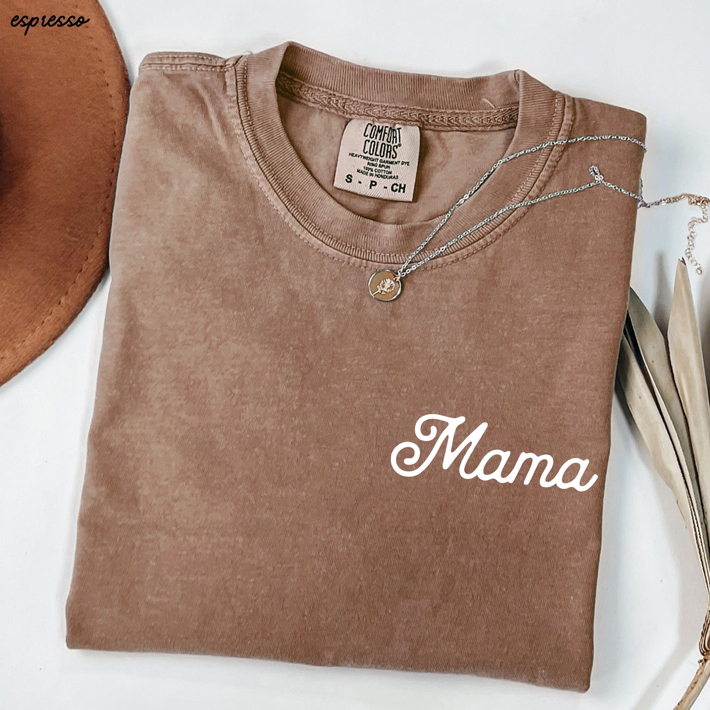 Mama Pocket Tee *12 Colors (S-3X)