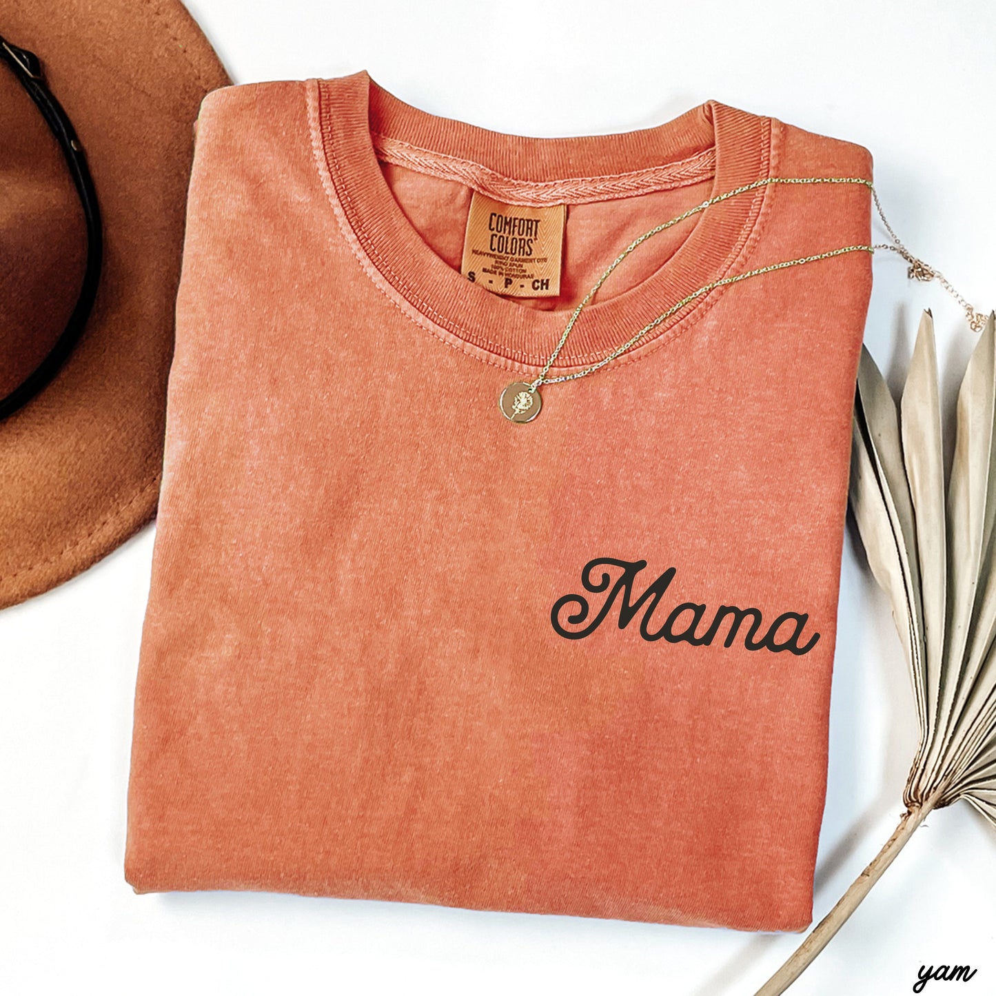 Mama Pocket Tee *12 Colors (S-3X)