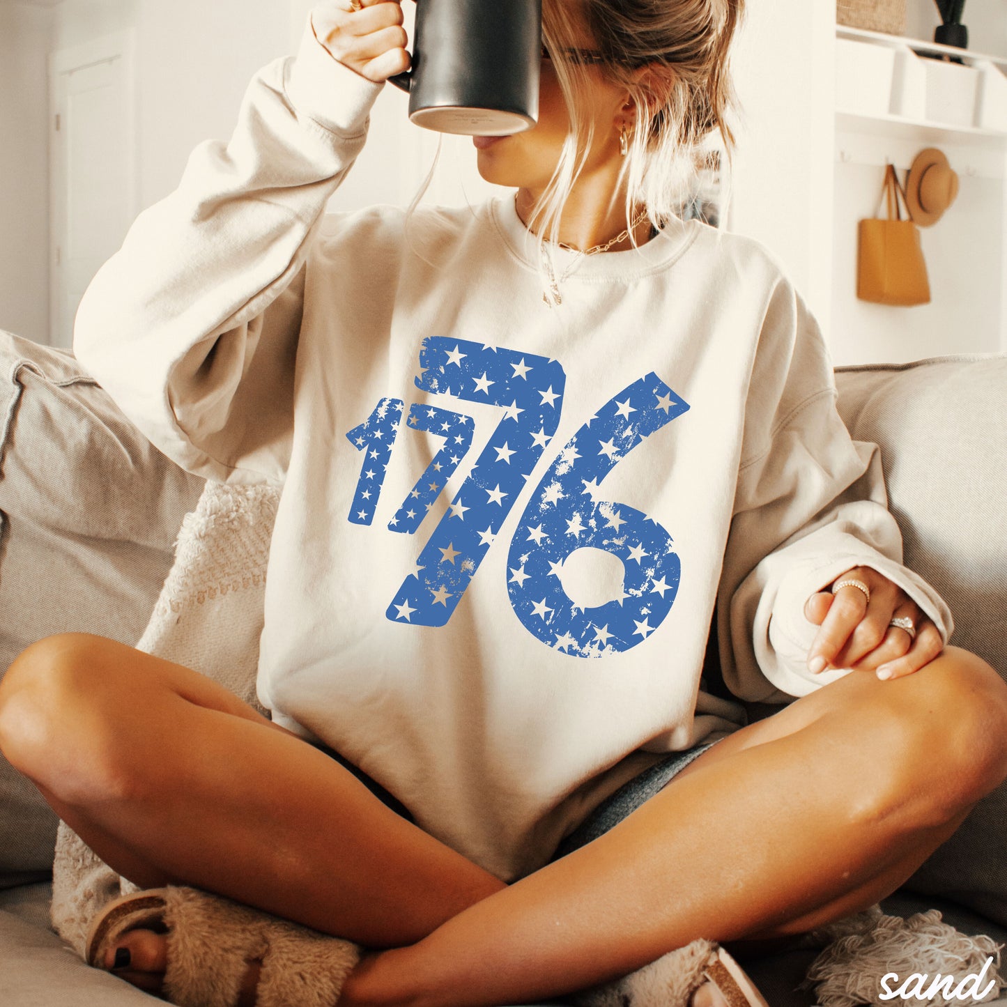 1776 Stars Sweatshirt *3 Colors (S-3X)