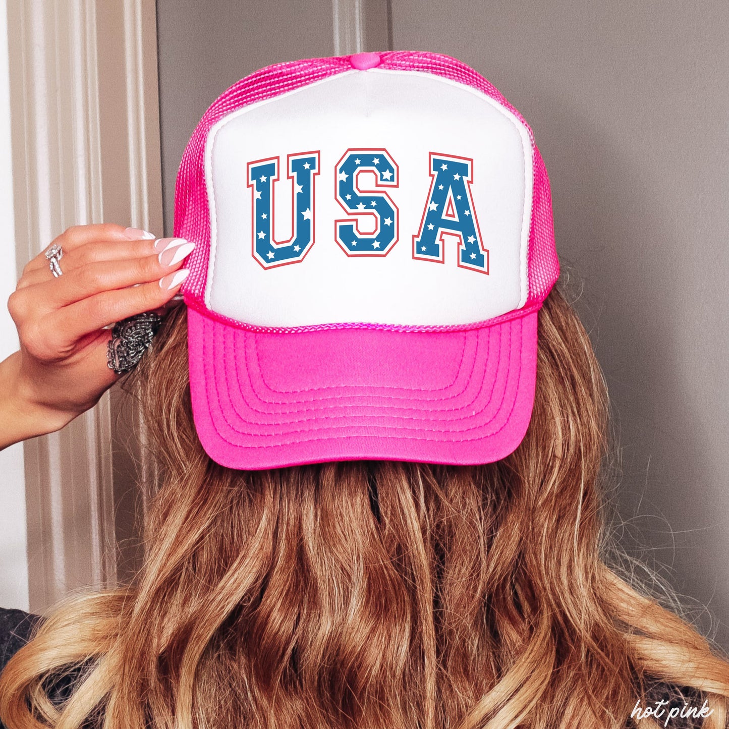 USA Stars Trucker Hat *9 COLORS