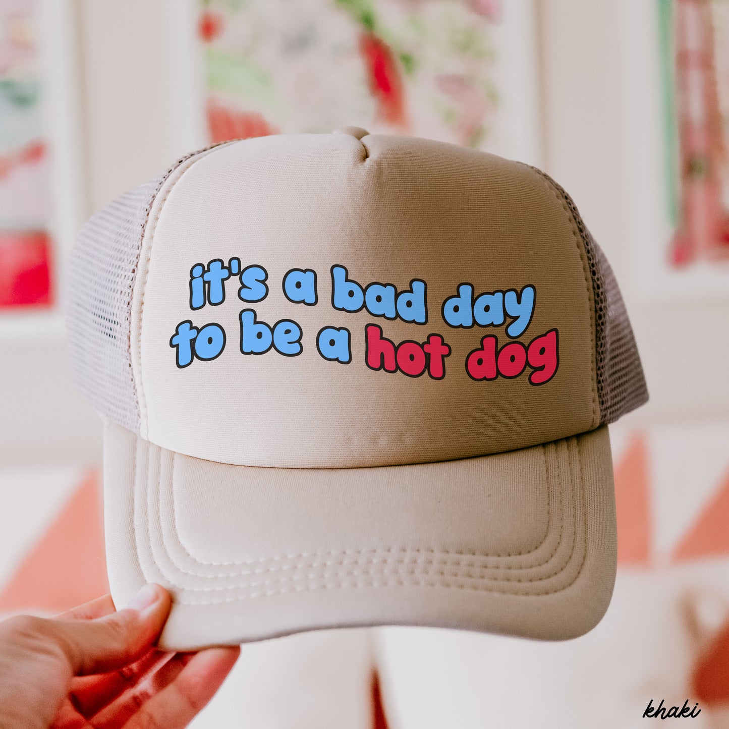 Hot Dog Trucker Hat *7 COLORS