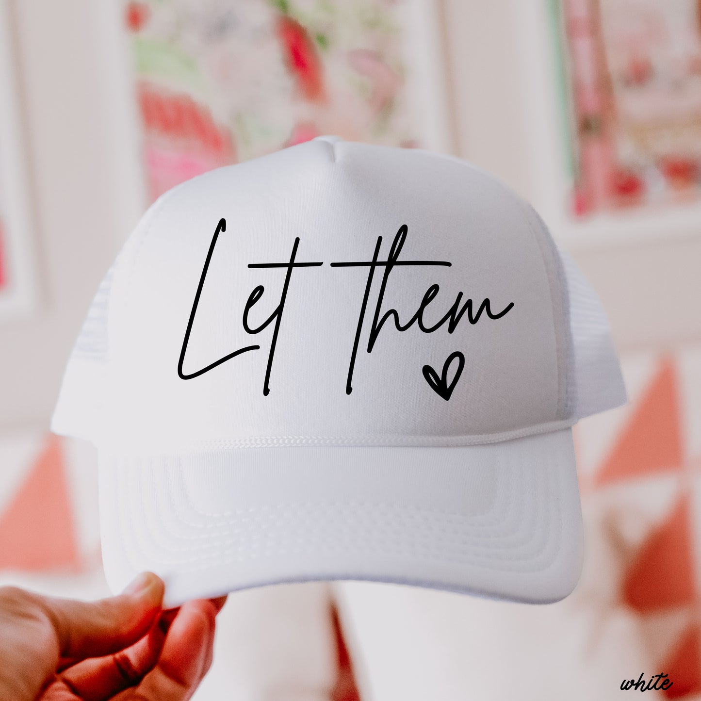 Let Them Trucker Hat *9 Colors
