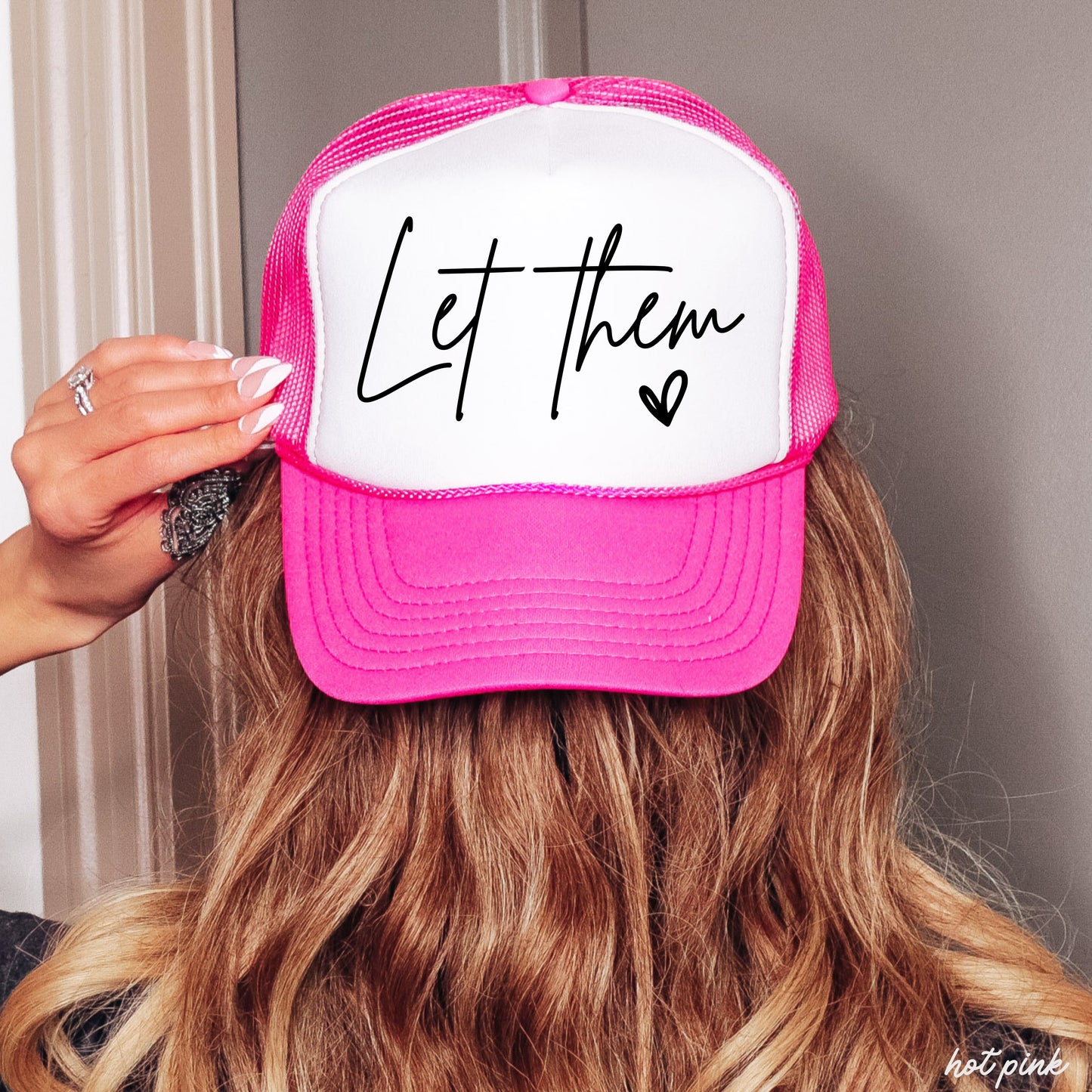 Let Them Trucker Hat *9 Colors