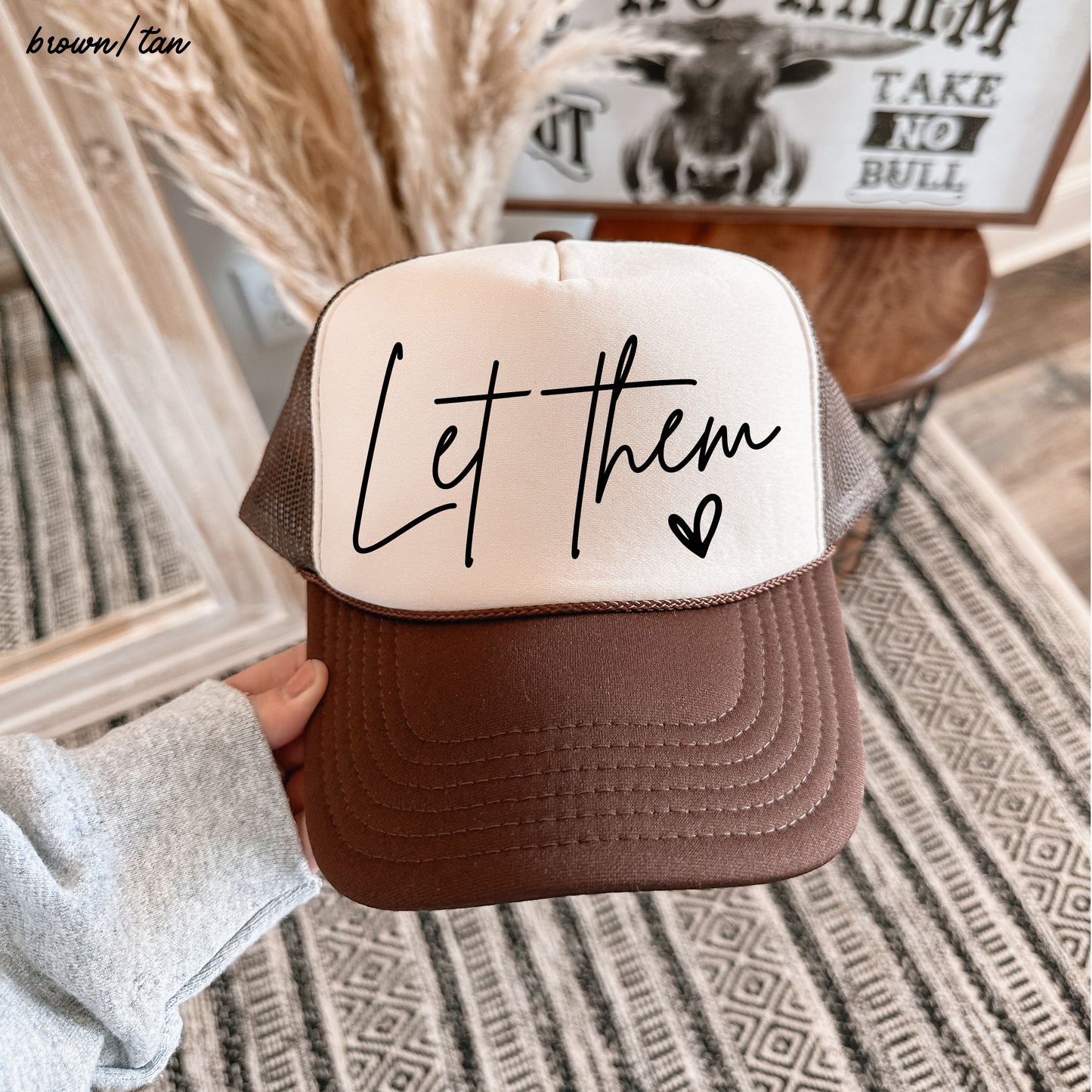 Let Them Trucker Hat *9 Colors