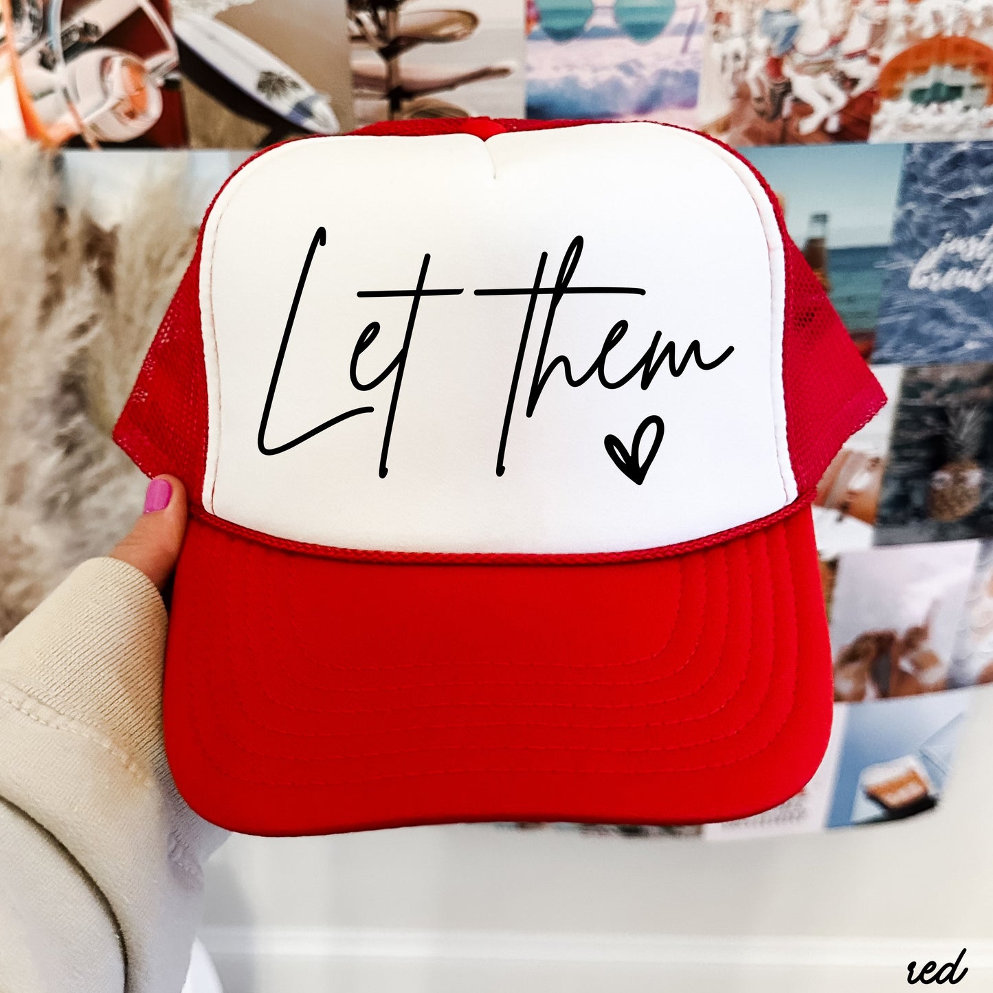 Let Them Trucker Hat *9 Colors