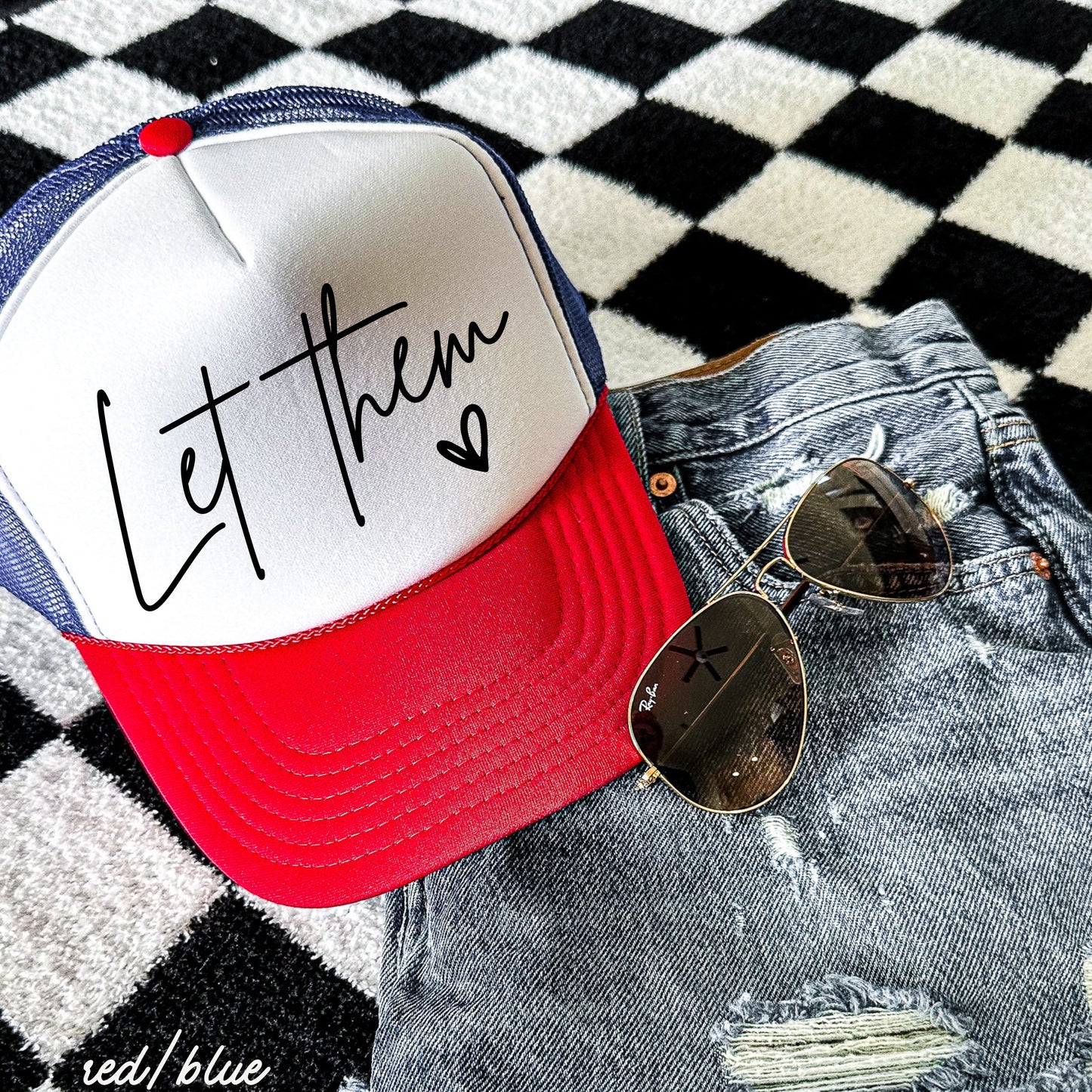 Let Them Trucker Hat *9 Colors
