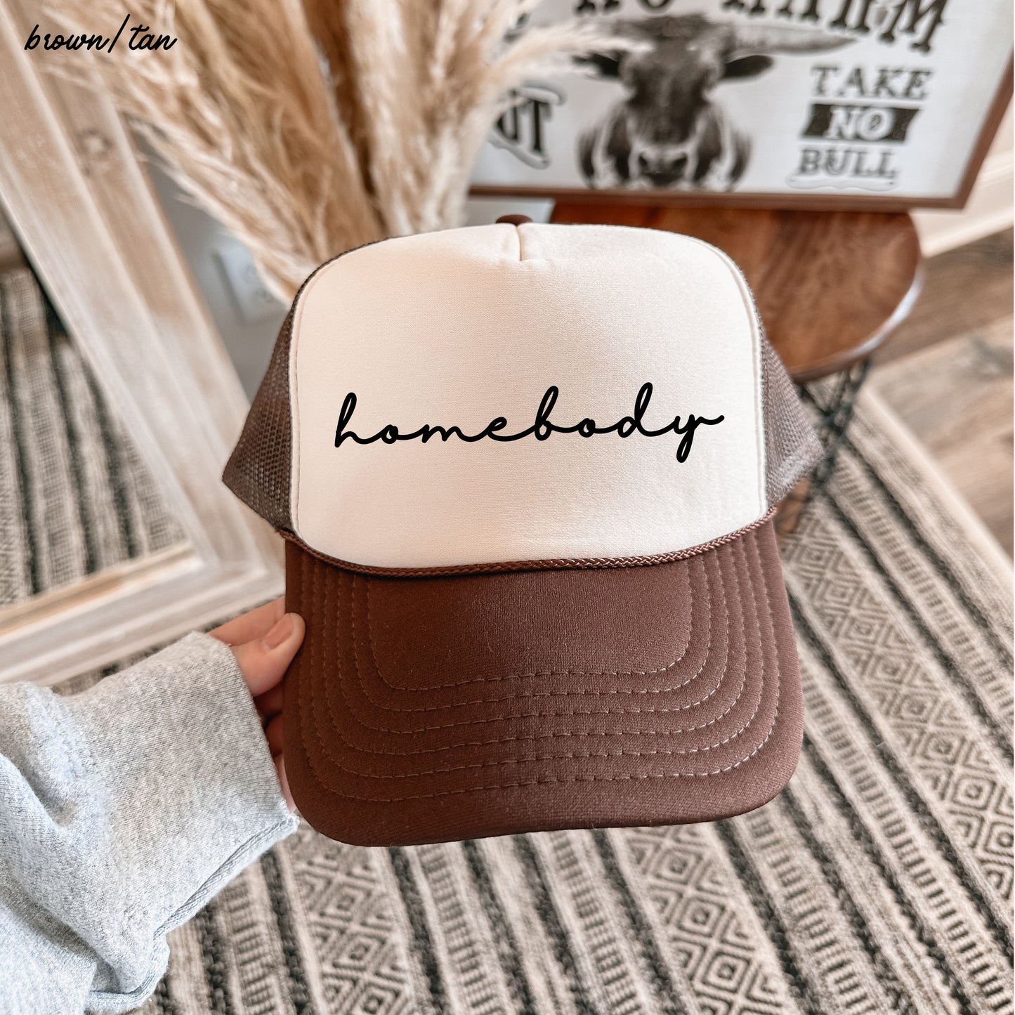 Homebody Cursive Trucker Hat *12 Colors