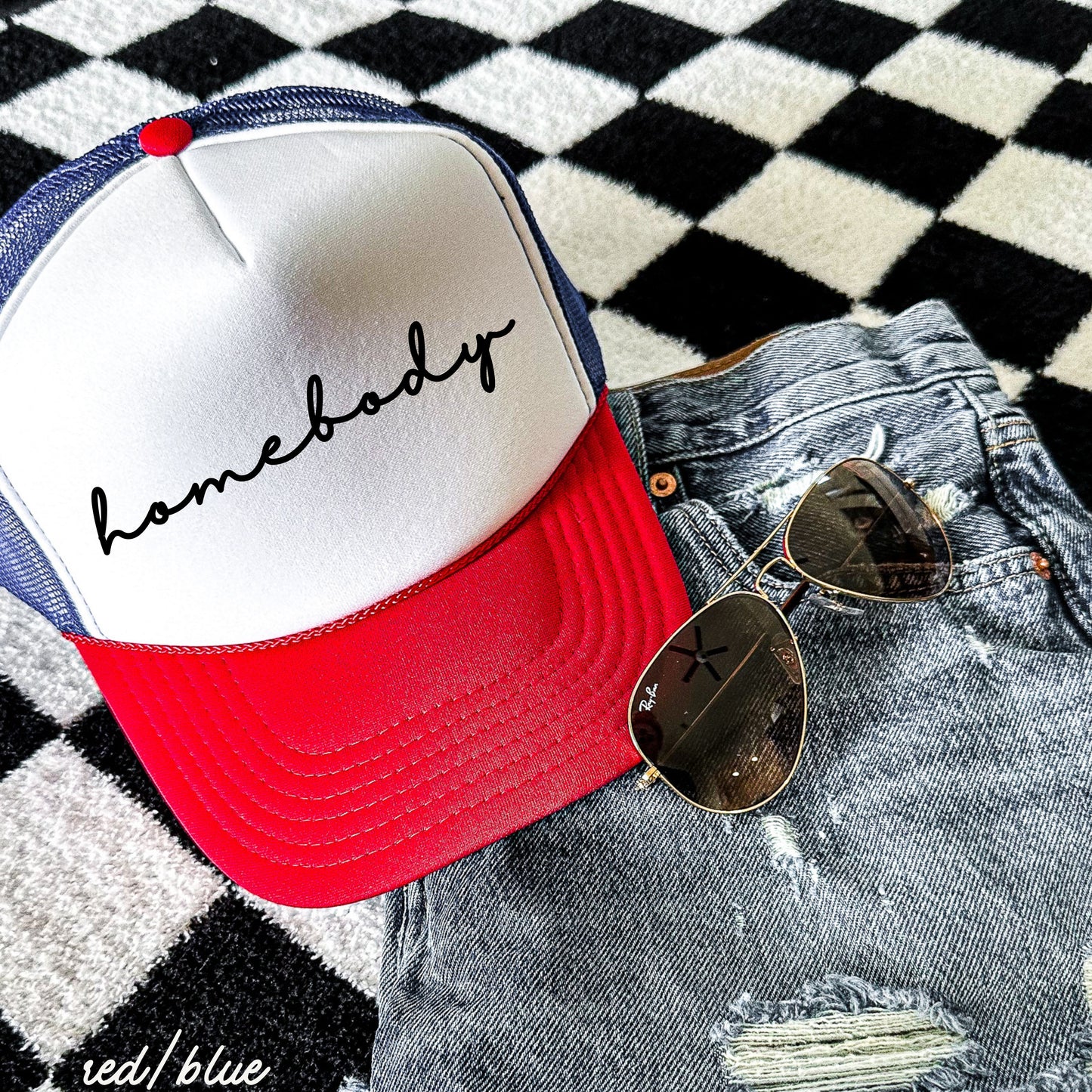 Homebody Cursive Trucker Hat *12 Colors