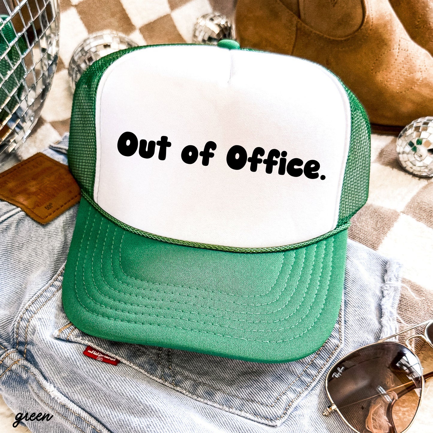 Out of Office Trucker Hat *12 Colors