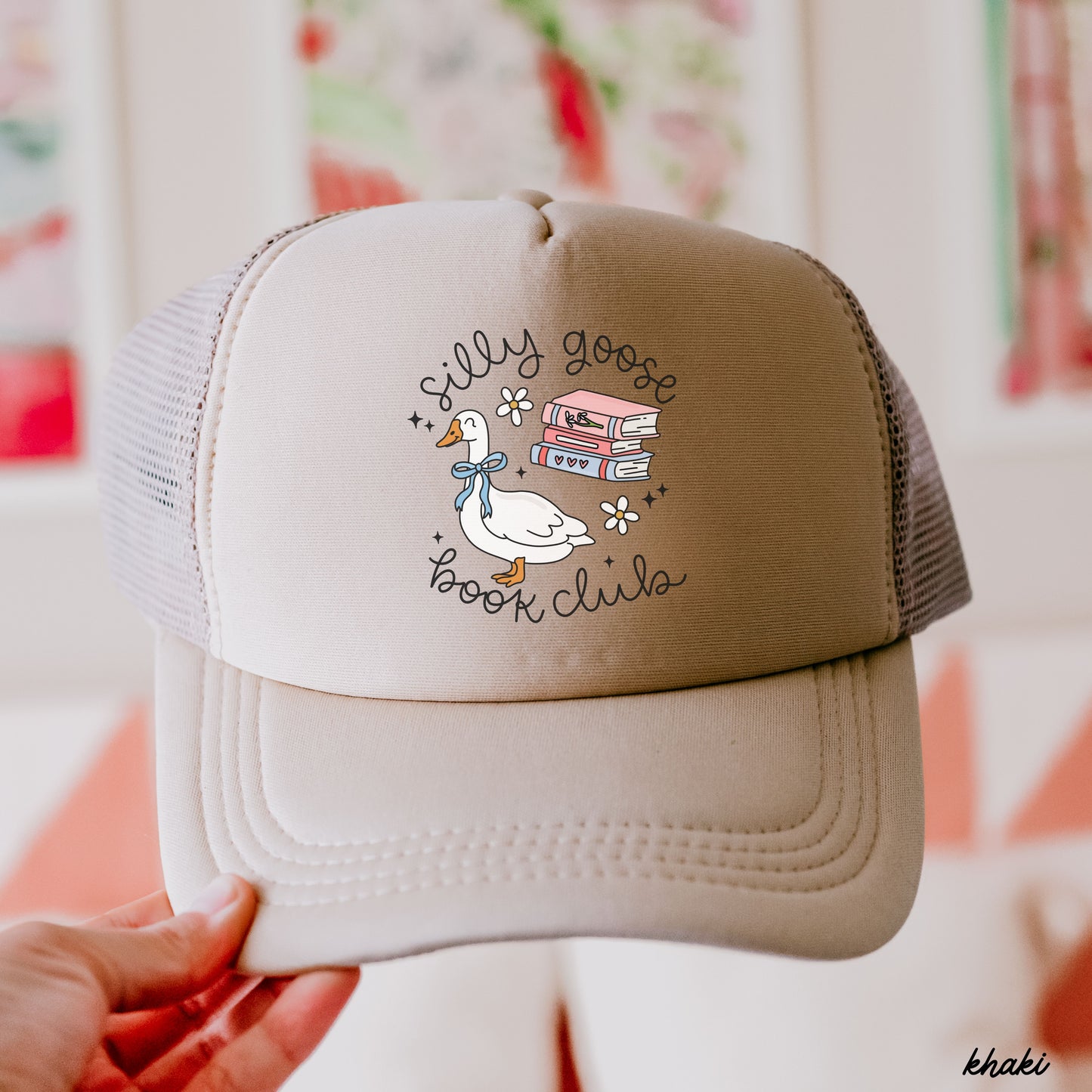 Silly Goose Book Club Trucker Hat *13 COLORS