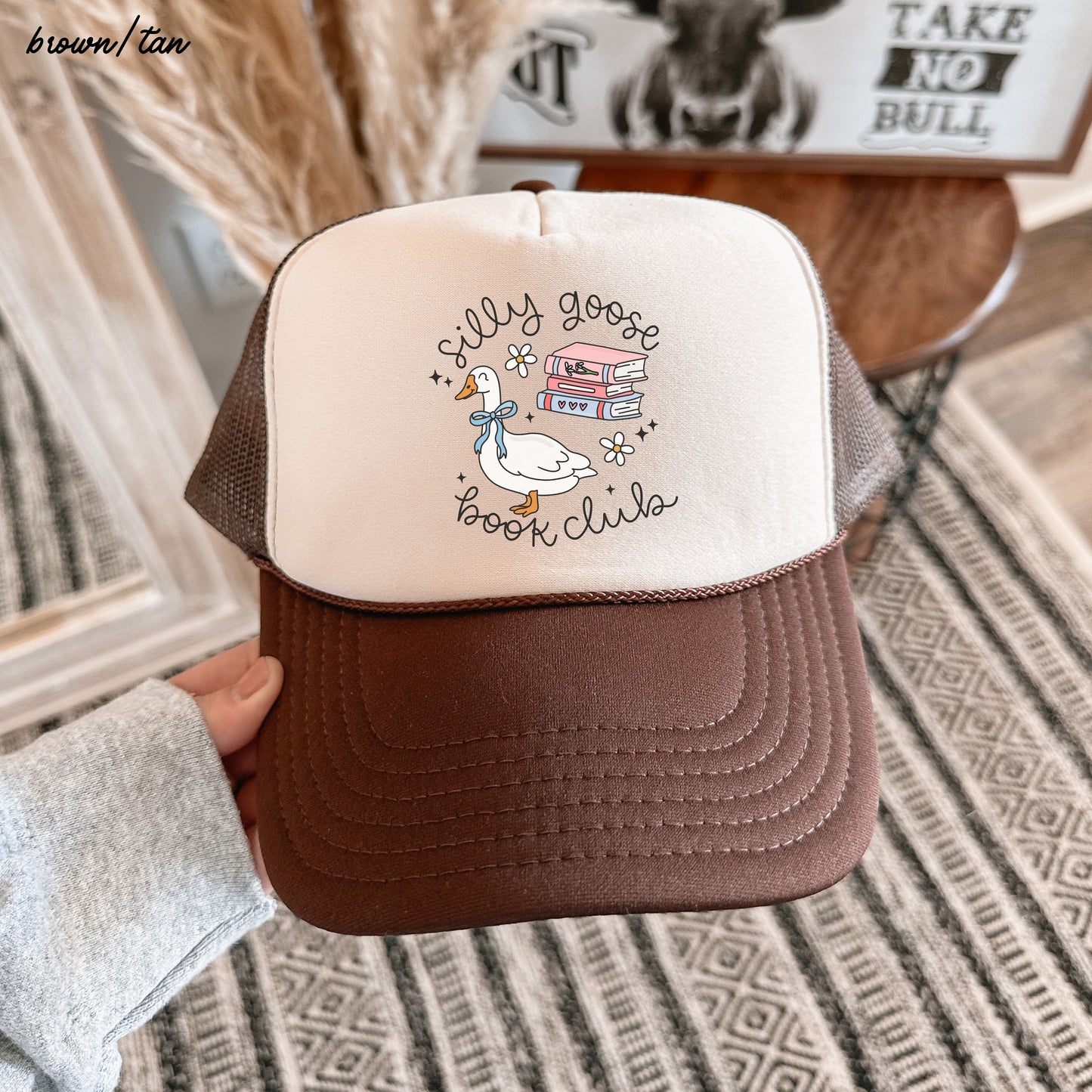 Silly Goose Book Club Trucker Hat *13 COLORS