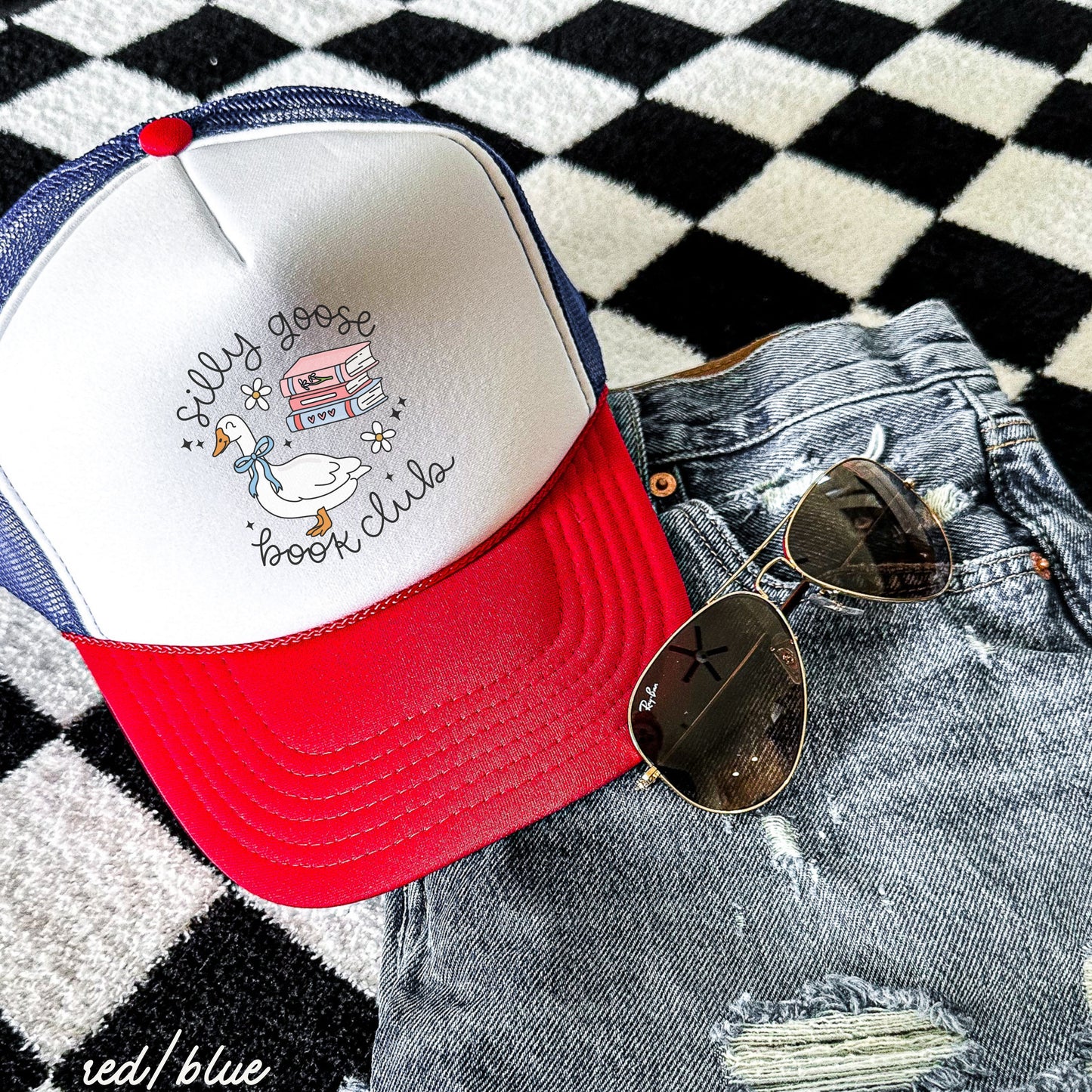 Silly Goose Book Club Trucker Hat *13 COLORS