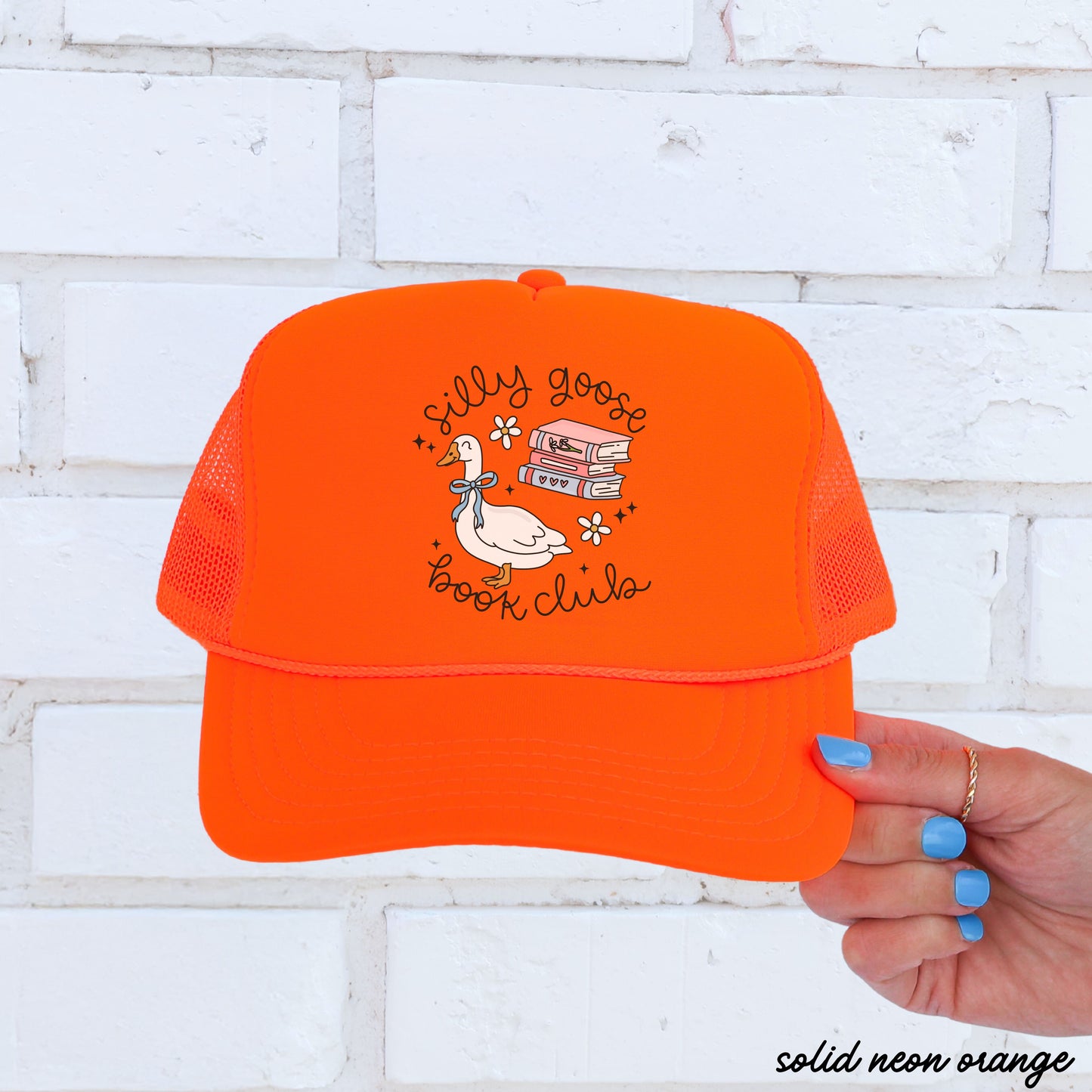Silly Goose Book Club Trucker Hat *13 COLORS