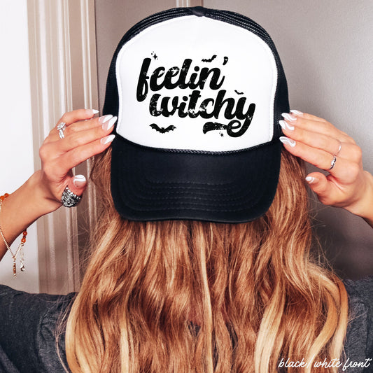Feelin' Witchy Trucker Hat *10 Colors