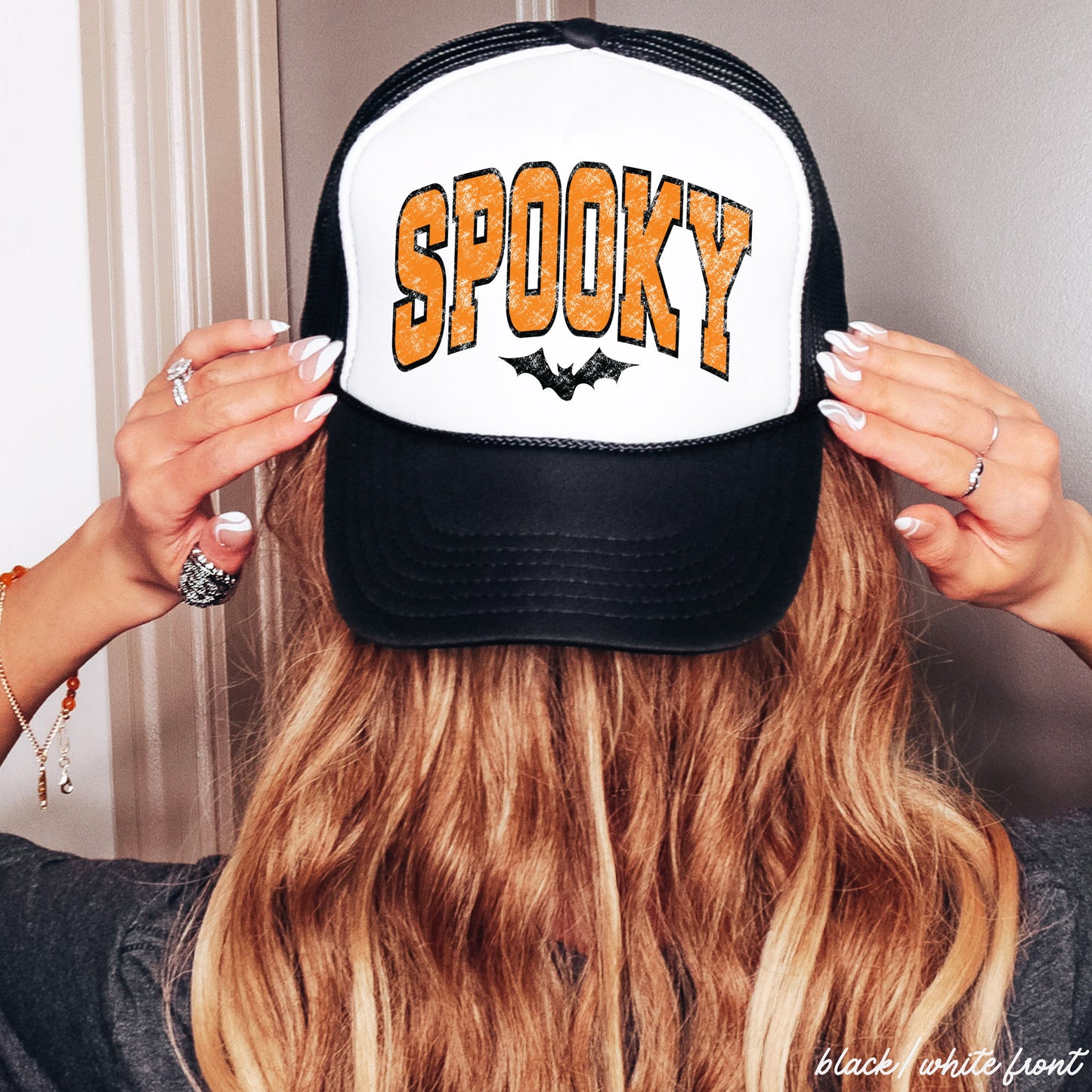 Spooky Bat Trucker Hat *9 Colors