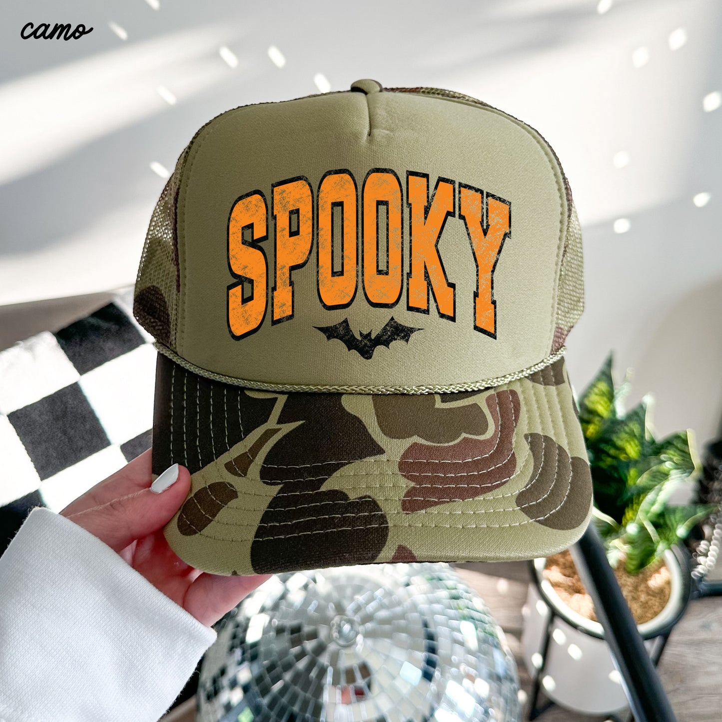 Spooky Bat Trucker Hat *9 Colors