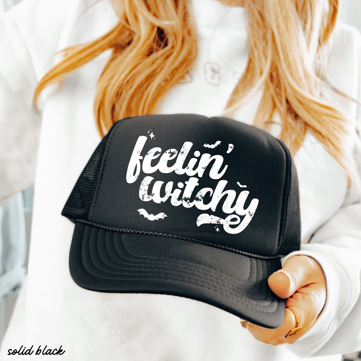 Feelin' Witchy Trucker Hat *10 Colors