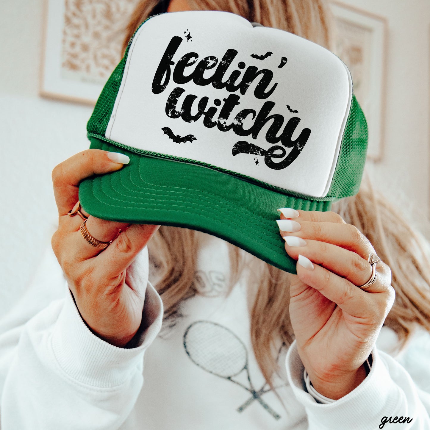 Feelin' Witchy Trucker Hat *10 Colors