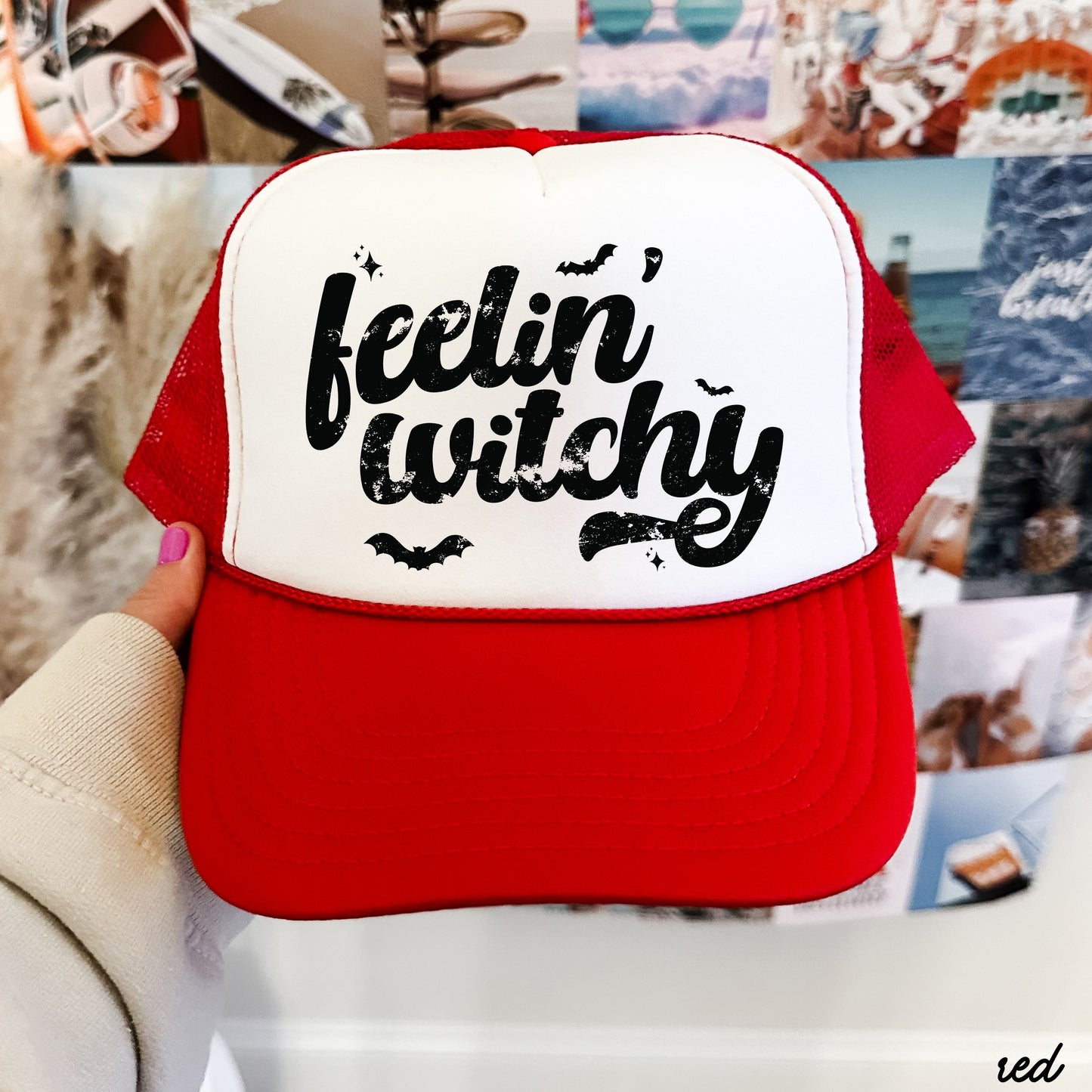 Feelin' Witchy Trucker Hat *10 Colors