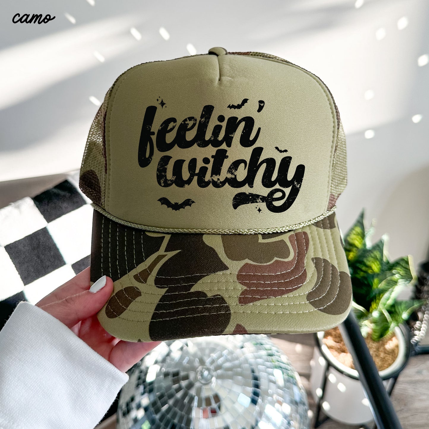 Feelin' Witchy Trucker Hat *10 Colors