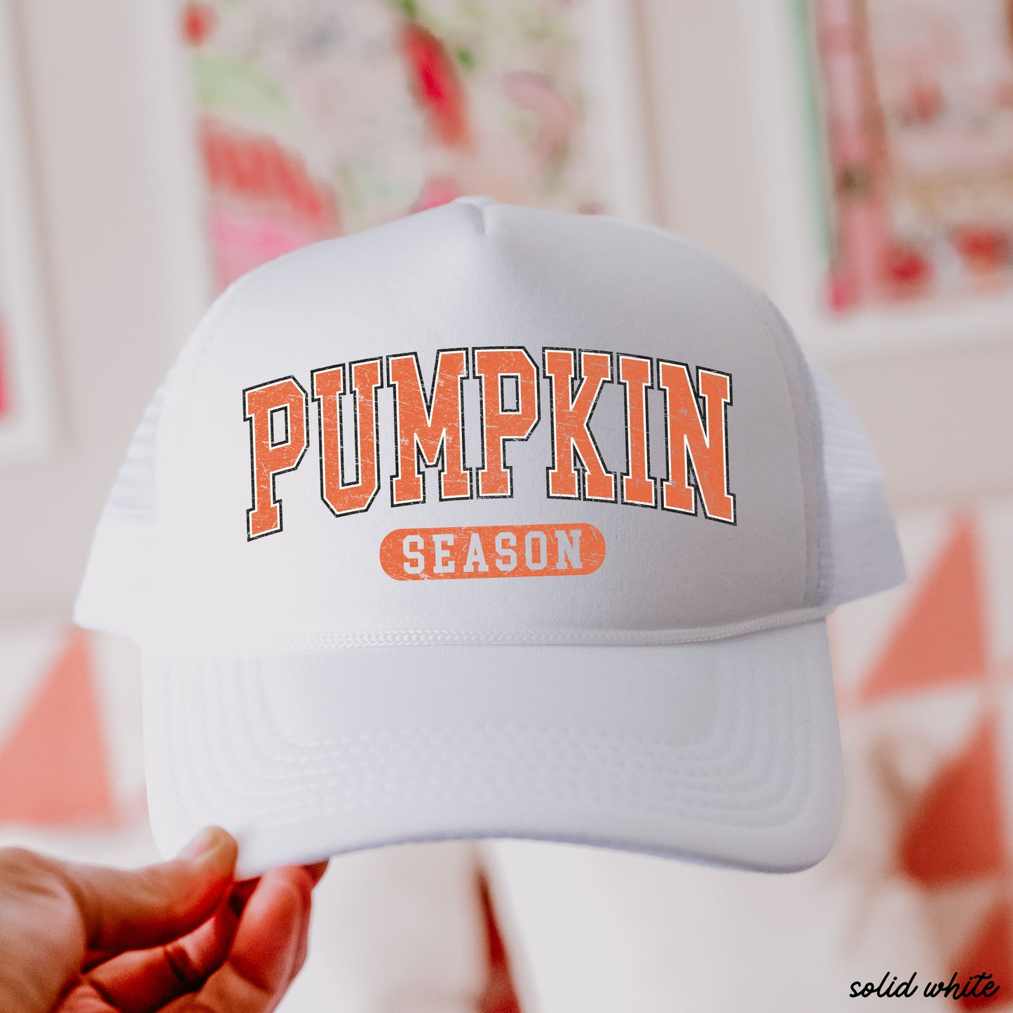 Pumpkin Season Trucker Hat *6 Colors