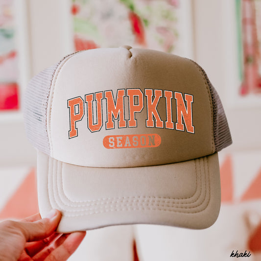 Pumpkin Season Trucker Hat *6 Colors
