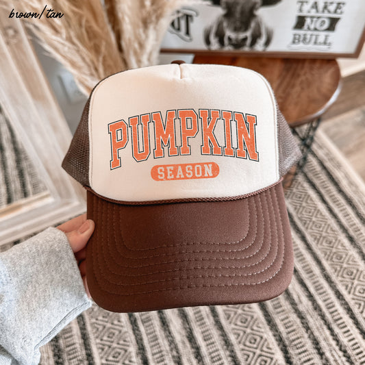 Pumpkin Season Trucker Hat *6 Colors
